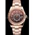 Rolex Sky Dweller Brown Dial Rose Gold Case Ad Bracelet