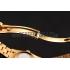 Swiss Rolex DayJust Diamond Pave Gold Dial Gold Diamond Bracelet 1453953