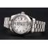 Swiss Rolex Datejust Silver Dial Stainless Steel Case And Bracelet