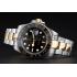 Swiss Rolex GMT Master Yellow  Gold Bezel Black Dial 80295