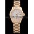 Rolex Datejust 18k Yellow Gold Plated Stainless Steel Diamond Plated 98076