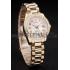 Rolex Datejust 18k Yellow Gold Plated Stainless Steel Diamond Plated 98076