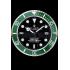 Rolex Submariner Wall Clock Silver-Green  621912