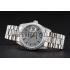 Swiss Rolex Day Date Diamond Pave Dial And Bezel And Stainless Steel Bracelet