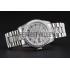 Swiss Rolex Day Date Diamond Pave Dial And Bezel And Stainless Steel Bracelet