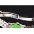 Swiss Rolex Day-Date Diamond Pave Green Dial Diamond Bracelet 1453951