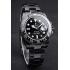 Rolex Swiss GMT Master II Pro-Hunter Black Steel Strap Black Dial