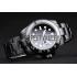 Rolex Swiss GMT Master II Pro-Hunter Black Steel Strap Black Dial