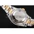 Swiss Rolex Yacht-Master Gray Dial Gold Bezel Stainless Steel Case Two Tone Dial