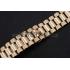 Replica Rolex Polished and Brushed Gold Bracelet  622490