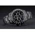 Rolex Daytona Black Ion Plated Tachymeter Black Stainless Steel Strap Black Dial 80247