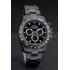 Rolex Daytona Black Ion Plated Tachymeter Black Stainless Steel Strap Black Dial 80247