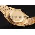 Swiss Rolex Day Date Diamond Pave Dial And Bezel Gold Case And Bracelet