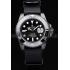 Replica Rolex Swiss Submariner Pro-Hunter Black Fabric Strap Black Dial