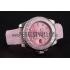 Swiss Rolex Submariner Pink Dial Pink Bezel Pink Fabric Bracelet 1453981