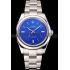 Rolex Oyster Perpetual Blue Dial Stainless Steel Case And Bracelet