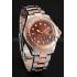 Rolex Yacht Master Rose Gold Dial Two Tone Stainless Steel Bracelet 1453864