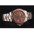 Rolex Yacht Master Rose Gold Dial Two Tone Stainless Steel Bracelet 1453864