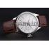 Rolex Cellini White Dial Stainless Steel Case Brown Leather Bracelet  622723