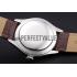 Rolex Cellini White Dial Stainless Steel Case Brown Leather Bracelet  622723