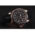 Rolex Yacht Master Black Dial And Bezel Everose Dial Oysterflex Bracelet