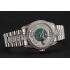 Swiss Rolex Day-Date Diamond Pave Green Dial Diamond And Stainless Steel Bracelet 1453952 Replica