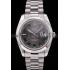 Cheap Rolex Swiss DateJust Polished Stainless Steel Bezel Grey Dial 42000