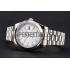 Swiss Rolex Datejust White Dial Stainless Steel Case And Bracelet