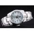 Rolex DayDate Polished Silver Bezel White Dial 7470