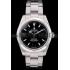 Rolex Swiss Explorer Stainless Steel Bezel Black Dial 42002