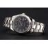 Swiss Rolex Datejust Black Dial Dimond Hour Marks Stainless Steel Case And Bracelet