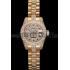 Swiss Rolex DateJust Diamond Dial Gold 622023