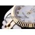 Rolex Datejust White Dial Ribbed Bezel 7451