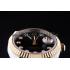 Rolex Datejust Black Dial Diamonds Ribbed Bezel 7453