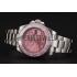 Rolex Submariner Pink Dial Pink Bezel Stainless Steel Bracelet 1453865