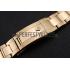 Rolex Polished and Brushed Gold Bracelet  622495 Replica