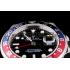 Rolex GMT Master II Blue Rose Red Bezel Black Dial Tachymeter