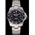 Rolex Bamford Submariner Black Dial With Roman Numerals Black Bezel Stainless Steel Case And Bracelet