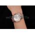 Swiss Rolex Datejust White Dial Rose Gold Bezel Stainless Steel Case Two Tone Bracelet Replica