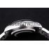 Replica Rolex Datejust Polished Silver Bezel Black Dial 7467