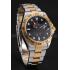 Swiss Rolex Explorer II Black Dial Gold Bezel Two Tone Bracelet 1453752