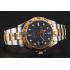 Swiss Rolex Explorer II Black Dial Gold Bezel Two Tone Bracelet 1453752