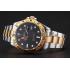 Swiss Rolex Explorer II Black Dial Gold Bezel Two Tone Bracelet 1453752