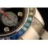 Rolex Daytona Cosmograph Rainbow Crystals Bezel Rose Gold Strap Black Dial 80251