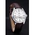 Rolex Cellini White Dial Stainless Steel Case Brown Leather Strap  622839 Replica