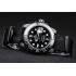 Replica Rolex Swiss GMT Master II Pro-Hunter Black Fabric Strap Black Dial