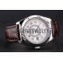 Rolex Sky Dweller White Dial Stainless Steel Case Brown Leather Strap Replica