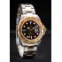 Rolex GMT Master II Gold Colored Ceramic Bezel Brown Dial Tachymeter