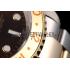 Rolex GMT Master II Gold Colored Ceramic Bezel Brown Dial Tachymeter