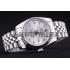 Rolex Datejust Silver Dial Diamonds Ribbed Bezel 7455